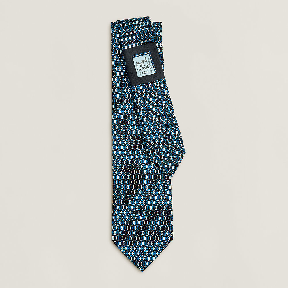 シルクツイルタイ 7 cm 《マイヨン・イプノティック》 | Hermès